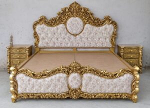 Wooden luxury bed